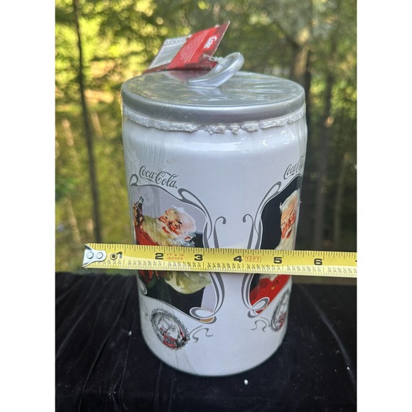Vintage Houston Harvest 75th Anniversary Coca Cola Santa Cookie Jar New Sealed!! - Picture 10 of 10